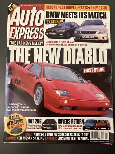 Auto express nov 1 dec - auto,